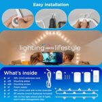 Enbrighten Vibe Smart LED Indoor Downlights Color Changing Accent Lights, Compat... - Image 6