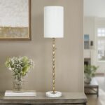 EUO 31" Buffet Lamps Set of 2 for Living Room, Tall Skinny Buffet Table Lamps wi... - Image 3