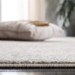 SAFAVIEH Area Rug 8x10 - Evoke Collection - Large - Ivory & Taupe, Distressed De... - Image 5