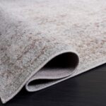 SAFAVIEH Area Rug 8x10 - Evoke Collection - Large - Ivory & Taupe, Distressed De... - Image 7