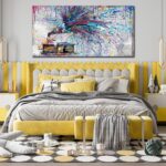 GUGIKA Large Wall Art for Living Room, Phonograph Canvas Wall Decor for Bedroom,... - Image 3