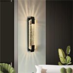 Outdoor Villa Courtyard Light Luxury Bubble Crystal Living Room Wall Lamp Bedroo... - Image 3
