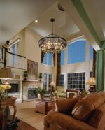 TOCHIC Farmhouse Crystal Chandelier, 29" Black Crystal Dining Living Room Chande... - Image 8