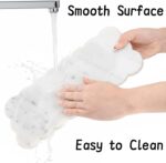Coloch 2 Pack White Scalloped Marble Boards, 12”x5” Marble Serving Tray with Ant... - Image 6