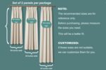 VisionaryHomeDesign Blue White Linen Cotton Curtains with High GSM, Memory Shape... - Image 6