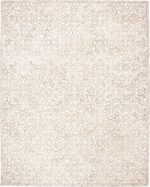 SAFAVIEH Area Rug 8x10 - Trace Collection - Large - Brown & Ivory, Handmade Wool... - Image 4