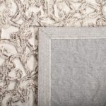 SAFAVIEH Area Rug 8x10 - Trace Collection - Large - Brown & Ivory, Handmade Wool... - Image 5
