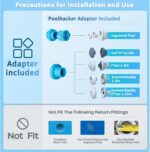 Pool Fountain, 2-in-1 Water Fountains with 360° Adjustable Dual Spray Retractabl... - Image 5