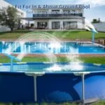 Pool Fountain, 2-in-1 Water Fountains with 360° Adjustable Dual Spray Retractabl... - Image 6