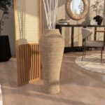 Deco 79 Seagrass Handmade Decorative Vase Tall Wrapped Centerpiece Vase, Vase fo... - Image 8