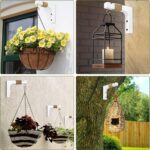 2 Pack Plant Hanger Hooks for Indoor Hanging Plants, Farmhouse Wooden Hanging Ba... - Image 7