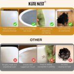 KUTE NEST 12.8"H x 16"D Premium Red Fiberstone Round Planter with Drainage Hole,... - Image 7