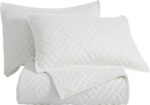 Superior 100% Cotton Velvet 3-Piece Quilt Set, 1 Lightweight Breathable Coverlet... - Image 3