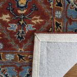 SAFAVIEH Heritage Collection Accent Rug - 4' x 6', Red & Blue, Handmade Traditio... - Image 5