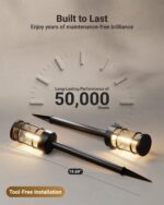 Sunco 6 Pack Low Voltage Garden Pathway Lights, LED Landscape Pathway Lighting, ... - Image 4