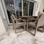 PURPLE LEAF Outdoor Dining Chairs Set of 2 Aluminum Luxury Patio Chairs with Ole... - Image 4