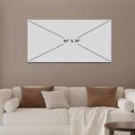 Enartly Abstract Canvas Wall Art 40"x20", Hand-Painted Heavy Impasto Textured Br... - Image 5