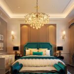 Saint Mossi 6-Light Gold Crystal Chandeliers, Middle Century Dining Room Light F... - Image 7