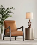 360 Lighting St. Claire Mid Century Modern 3-Way Table Lamp 30 3/4" Tall with US... - Image 10