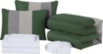 Chezmoi Collection Briar 7-Piece King Bed in a Bag - All Season Lightweight Micr... - Image 9
