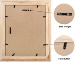 Rustic Barnwood Picture Frames 16x20 - Natural Reclaimed Wood Wall Hanging - Han... - Image 6