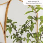 SHYFOY Antique Gold Mirror Wall Decorative, 35.4x23.6 Oblong Odd Mirrors Accent ... - Image 5