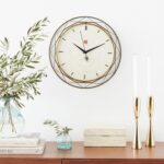 Bulova Clocks C4834 Luxfer Prism 14 Inch Frank Lloyd Wright Inspired Wall Clock - Image 6