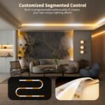 PAUTIX COB LED Strip Lights Addressable 2700K-6500K Chasing White Light CCT Smar... - Image 4
