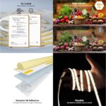 PAUTIX COB LED Strip Lights Addressable 2700K-6500K Chasing White Light CCT Smar... - Image 8