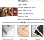 3Pcs Framed Trendy Luxury Girl Wall Art American African Woman Canvas Poster Pri... - Image 4