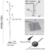 NKU Sunset Floor Lamp Projector 5 Head Multi Head Floor Light with Replaceable F... - Image 5