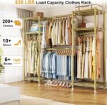 Ulif E7 Garment Rack, Heavy Duty Clothes Storage System with Extendable Hangers ... - Image 3