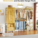 Ulif E7 Garment Rack, Heavy Duty Clothes Storage System with Extendable Hangers ... - Image 4