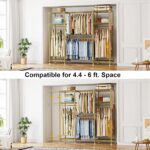 Ulif E7 Garment Rack, Heavy Duty Clothes Storage System with Extendable Hangers ... - Image 5