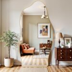 Antok Full Length Mirror, 81"x41" Floor Mirror with Stand, Standing Hanging Lean... - Image 3
