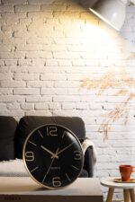 AYRELY® 12 Inch Silent Modern Wall Clocks Battery Operated, Wall Clock for Livin... - Image 5