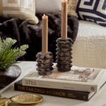 HofferRuffer Marble Candlestick Holders, Set of 2 Natural Stone Candle Holder De... - Image 5