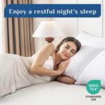 JOLLYVOGUE Pillows King Size Set of 2, Washable Supportive Bed Pillows with Supe... - Image 5