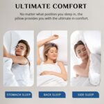 JOLLYVOGUE Pillows King Size Set of 2, Washable Supportive Bed Pillows with Supe... - Image 6