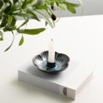 Ceramic Candle Holder, Candlestick Holder for Candles,Incense, Santo Palo, Rusti... - Image 3