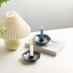 Ceramic Candle Holder, Candlestick Holder for Candles,Incense, Santo Palo, Rusti... - Image 4