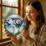 Stained Glass Window Hanging, Pauyadu Fairy Sun Catchers, Stained Glass Suncatch... - Image 3