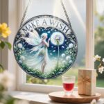 Stained Glass Window Hanging, Pauyadu Fairy Sun Catchers, Stained Glass Suncatch... - Image 6