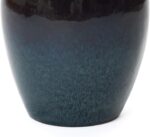 LuxenHome 12" Dia Gradient Blue Ceramic Pots for Plants, Large Indoor Outdoor Pl... - Image 5