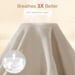 SONORO KATE 100% French Linen Duvet Cover, Soft Breathable for Hot Sleepers, Moi... - Image 4