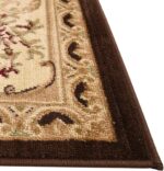 Unique Loom Versailles Collection Traditional Classic Floral Motif Area Rug (5' ... - Image 7