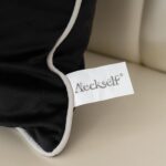 Aeckself Black White Leaves Velvet Throw Pillow Cover 20 x 20 Inch, Embroidery S... - Image 5