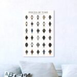Wynwood Studio Fashion and Glam Wall Art Canvas Prints 'Piece of Time' Home Déco... - Image 5