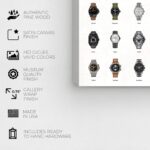 Wynwood Studio Fashion and Glam Wall Art Canvas Prints 'Piece of Time' Home Déco... - Image 8