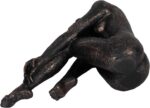 Elegant Resting Ballerina Sculpture for Home Decor - Decorative Figurine for Off... - Image 9